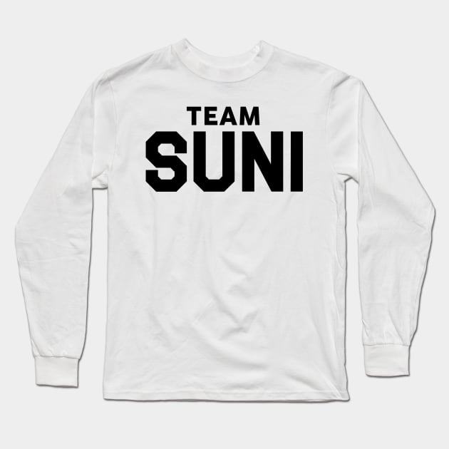 Team Suni Long Sleeve T-Shirt by ARRIGO